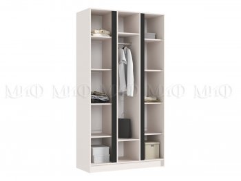 Шкаф 1200 мм 3-х ств. Келвин кашемир (Миф) в Асбесте - asbest.mebel-e96.ru