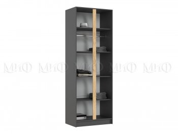 Шкаф 800 мм 2-х ств. Келвин графит  (Миф) в Асбесте - asbest.mebel-e96.ru