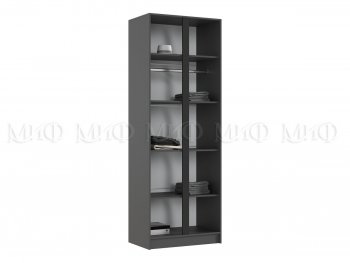 Шкаф 800 мм 2-х ств. Келвин графит  (Миф) в Асбесте - asbest.mebel-e96.ru