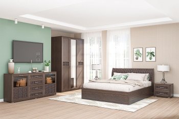 Комодино Кэт-4 венге (Диал) в Асбесте - asbest.mebel-e96.ru