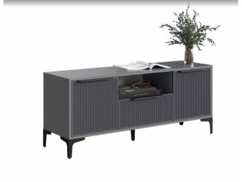 Тумба ТВ на 1350 Кимберли графит (Handis) в Асбесте - asbest.mebel-e96.ru