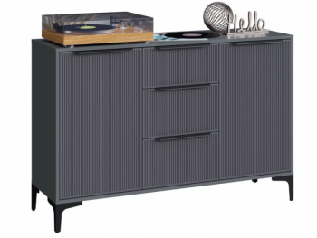 Комод Кимберли графит (Handis) в Асбесте - asbest.mebel-e96.ru