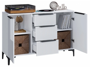 Комод Кимберли белый (Handis) в Асбесте - asbest.mebel-e96.ru