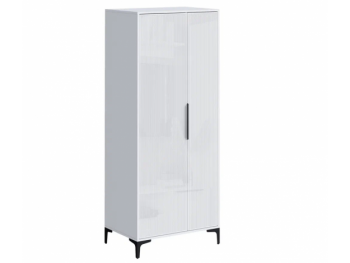 Шкаф 800 мм 2-створчатый Кимберли белый (Handis) в Асбесте - asbest.mebel-e96.ru