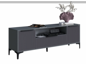 Тумба ТВ на 1650 Кимберли графит (Handis) в Асбесте - asbest.mebel-e96.ru