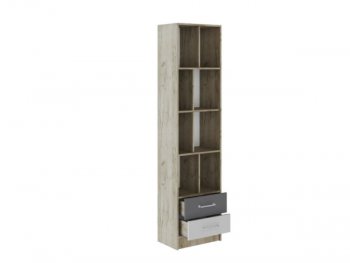 Пенал Колибри Лофт серый (Текс) в Асбесте - asbest.mebel-e96.ru