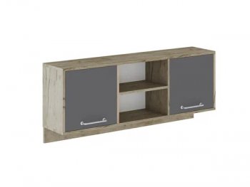 Навесная секция Колибри Лофт серый (Текс) в Асбесте - asbest.mebel-e96.ru | фото