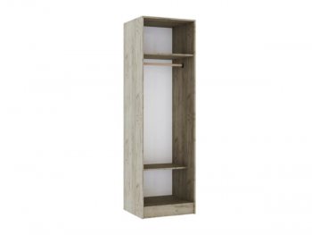 Шкаф 600 мм Колибри Лофт серый (Текс) в Асбесте - asbest.mebel-e96.ru