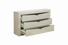 Комод 33.11 Лючия бетон пайн белый / венге (Олмеко) в Асбесте - asbest.mebel-e96.ru