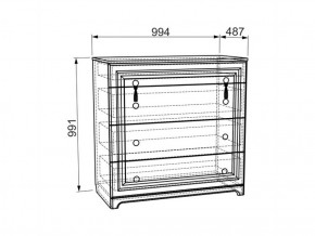 Комод Белла (Мебельсон) в Асбесте - asbest.mebel-e96.ru