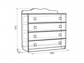 Комод Фэнтези (Мебельсон) в Асбесте - asbest.mebel-e96.ru