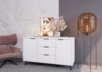 Комод 3.6 Белый (Росток) в Асбесте - asbest.mebel-e96.ru