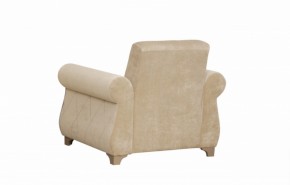 Кресло для отдыха Порто (микровельвет какао / микровельвет крем) в Асбесте - asbest.mebel-e96.ru