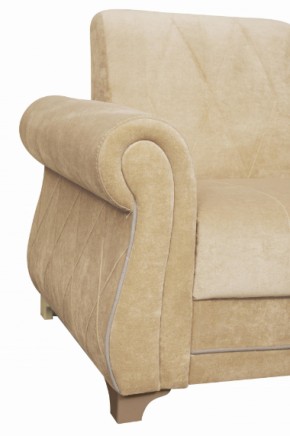 Кресло для отдыха Порто (микровельвет какао / микровельвет крем) в Асбесте - asbest.mebel-e96.ru