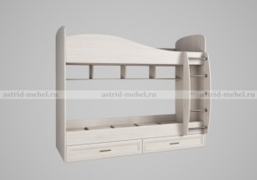 Кровать 2-х ярусная Принцесса (800*2000) (АстридМ) в Асбесте - asbest.mebel-e96.ru