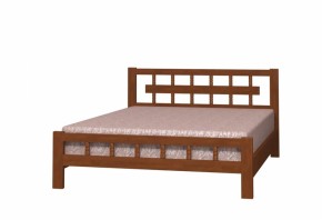 Кровать из массива Натали-5 Орех (БМ) в Асбесте - asbest.mebel-e96.ru