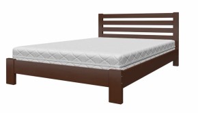 Кровать из массива Вероника Орех (1200х2000) (БМ) в Асбесте - asbest.mebel-e96.ru