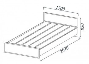 Кровать Классика 1600 в Асбесте - asbest.mebel-e96.ru