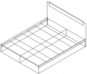 Кровать КР 1400 серия София в Асбесте - asbest.mebel-e96.ru