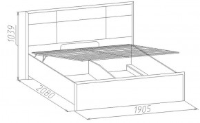 Кровать Люкс Амели с подъемным механизмом 1600*2000 в Асбесте - asbest.mebel-e96.ru