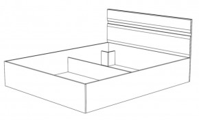 Кровать двуспальная Ненси (Гор) в Асбесте - asbest.mebel-e96.ru