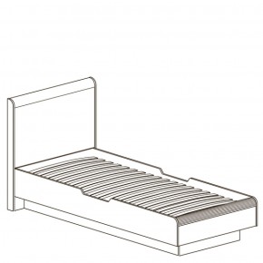 Кровать одинарная Джексон 873 в Асбесте - asbest.mebel-e96.ru