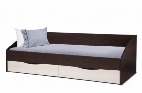 Кровать одинарная Фея - 3 симметричная New венге (Олм) в Асбесте - asbest.mebel-e96.ru