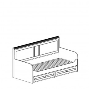 Кровать одинарная с ящиками Белла 250 (Яна) в Асбесте - asbest.mebel-e96.ru