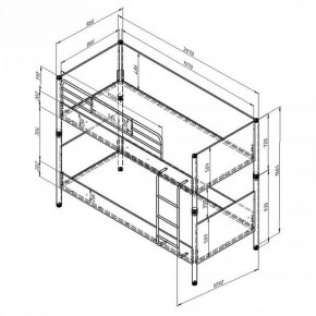 Кровать-трансформер Дельта Лофт-20.02.02 Белый в Асбесте - asbest.mebel-e96.ru