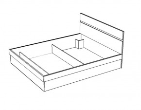 Кровать Вегас 1600 + ортопед. основание (Гор) в Асбесте - asbest.mebel-e96.ru