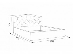 Кровать с основанием Верона (Мебельсон) в Асбесте - asbest.mebel-e96.ru