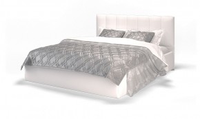 Кровать Элен + основание 1400 (белый) (МЛК) в Асбесте - asbest.mebel-e96.ru