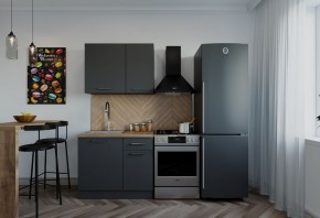 Кухонный гарнитур Антрацит 1000 в Асбесте - asbest.mebel-e96.ru