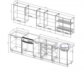 Кухонный гарнитур Лада 3000 в Асбесте - asbest.mebel-e96.ru