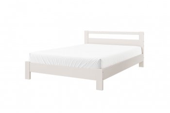 Кровать из массива Лана Льняной (БМ) в Асбесте - asbest.mebel-e96.ru