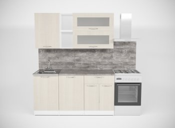 Кухонный гарнитур Лариса стандарт 3 1600 мм (Герда) в Асбесте - asbest.mebel-e96.ru