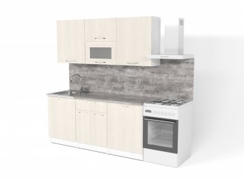 Кухонный гарнитур Лариса макси 1 1800 мм (Герда) в Асбесте - asbest.mebel-e96.ru