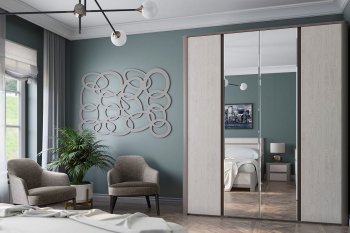 Спальный гарнитур Лацио, модульный (СБК) в Асбесте - asbest.mebel-e96.ru