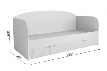 Набор детской мебели Лавис модульный белый софт (ДСВ) в Асбесте - asbest.mebel-e96.ru
