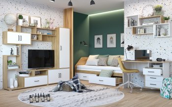 Набор детской мебели Лайт, модульный комп.2 (Гор) в Асбесте - asbest.mebel-e96.ru