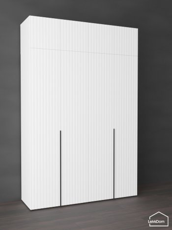 Шкаф с антресолью 1600 мм Linnea MHR-4A-1 2450х1600х510 (Белый-М 11.1.2) в Асбесте - asbest.mebel-e96.ru