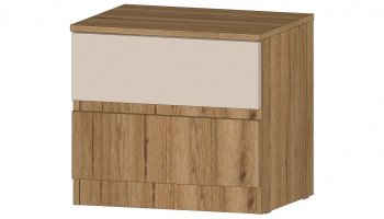 Тумба прикроватная Ленора вотан/кашемир (Лин) в Асбесте - asbest.mebel-e96.ru