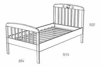 Кровать Лилу НМ 041.06 (Silva) в Асбесте - asbest.mebel-e96.ru