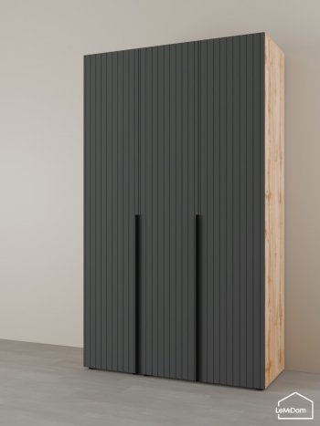 Шкаф Linnea MHR-3-2 2050х1200х510 (ДВ-М 11.1.25) в Асбесте - asbest.mebel-e96.ru