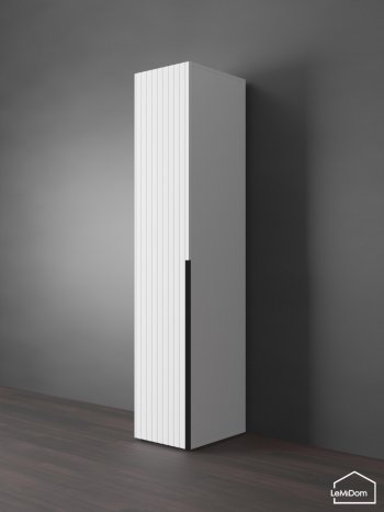 Шкаф Linnea MHR-1 2050х400х510 (Белый-М 11.1.2) в Асбесте - asbest.mebel-e96.ru