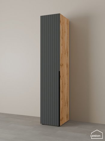Шкаф Linnea MHR-1-2 2050х400х510 (ДВ-М 11.1.25) в Асбесте - asbest.mebel-e96.ru