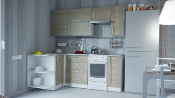 Кухонный гарнитур Лира прайм 1300х2100 мм (Герда) в Асбесте - asbest.mebel-e96.ru