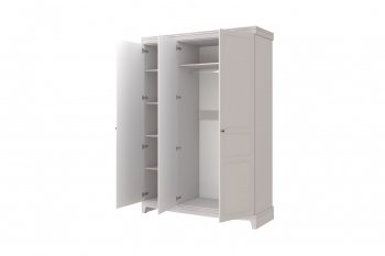 Шкаф 1500 мм распашной ШР-3 Лорето, льняной (БМ) в Асбесте - asbest.mebel-e96.ru
