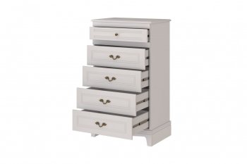 Комод 5 ящиков Лорето льняной (БМ) в Асбесте - asbest.mebel-e96.ru