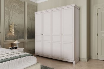 Спальный гарнитур Лорето, модульный, льняной (БМ) в Асбесте - asbest.mebel-e96.ru
